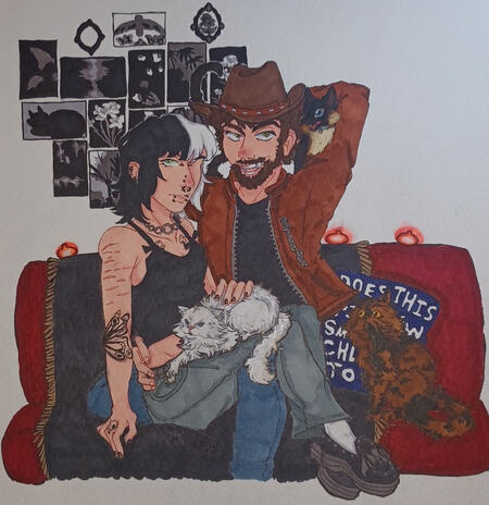 [This cropped image is an example of a halfbody piece]
